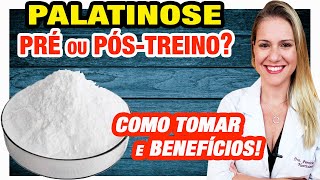 Palatinose  Pré ou PósTreino Benefícios e Como Tomar [upl. by Ardy270]