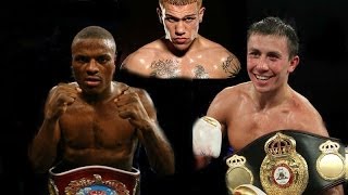 Golovkin vs Quillin vs Rosado \ Comparison \ Сравнение [upl. by Haroppizt]