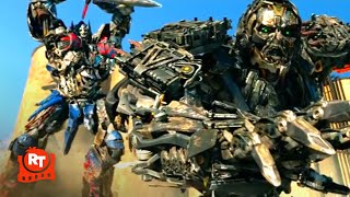 Transformers Age Of Extinction Optimus Prime vs Lockdown final fight HD CLIP [upl. by Ielak794]