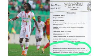 🤔BOOM 🔥 DETAILS AND DOCUMENTS OF RICHMOND LAMPTEY AL AKHDAR LIBYA REPORT TO FIFALAMPTEY SIGNED 🔥 [upl. by Ho]