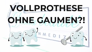 Vollprothese ohne Gaumen [upl. by Wolliw]