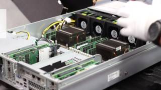 FUJITSU Server PRIMERGY RX2540 M2 Videoflash [upl. by Yablon]