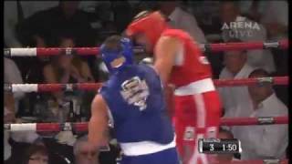 Carlos Spencer v Awen Guttenbeil boxing match [upl. by Dustie]