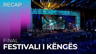 Festivali i Këngës në RTK 2023 Kosovo  Final  RECAP [upl. by Zuleika]