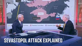 What do we know about the Sevastopol strike [upl. by Cavil]