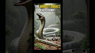 The Biggest Snakes Ever Discovered on Earth [upl. by Dhiren805]