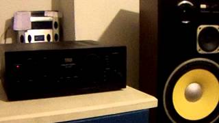 Sansui integrated amplifier AU417  sansui S50 [upl. by Lledrev]