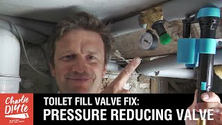 How to Fit a Pressure Reducing Valve to Fix a Cistern Overflow Problem [upl. by Yrrok]