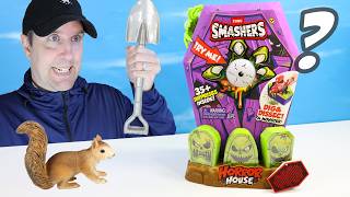 SMASHERS Horror House Large Casket Shark Figure 35 Surprises Review [upl. by Adnelg216]