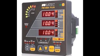 Satec PM130 MFM Basic Operation Setup Part 1 [upl. by Muryh]