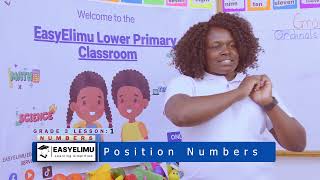 How to use ordinal numbers to identify positions names 1  5  CBC Grade 3 Math Lesson [upl. by Yenduhc]