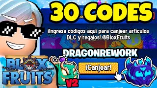 🤑 30 CÓDIGOS DE BLOX FRUITS CODES ROBLOX ABRIL 2024 [upl. by Barrett]