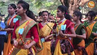 VisvaBharati’s Basanta Utsav breaks record 25 lakh people attended this year [upl. by Ttegirb]