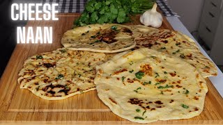 COMMENT FAIRE DES NAANS AU FROMAGE ou NATURE A LA POELE  LE PAIN INDIEN FACILE ET INRATTABLE [upl. by Ophelia476]