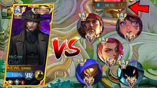 CLINT BEST GUIDE TO WIN IN HARDEST SOLO RANKED GAME WITH THESE ENEMIES🔥 PERFECT EPIC COMEBACK😱 [upl. by Tiffie]