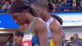 116th Millrose Games  Womens 60m [upl. by Fabiolas]