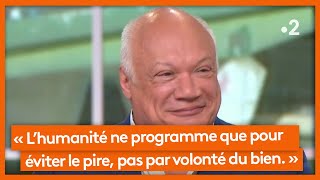 Linvité du jour  EricEmmanuel Schmitt donne sa vision de lévolution de lhumanité [upl. by Janith]