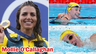 Paris Olympics 2024  Mollie OCallaghan Wins Gold Medal in the womens 200metre freestyle [upl. by Yerot]