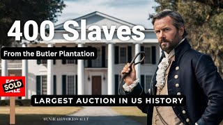 400 SLAVES SOLD AT BUTLER PLANTATION Heartbreaking History Unearthed [upl. by Beisel678]