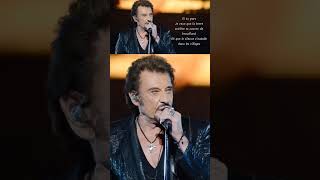 Johnny Hallyday  Si tu pars Paroles [upl. by Mallin617]