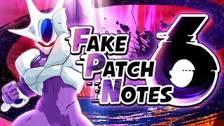 DBFZ FAKE PATCH NOTES 6 [upl. by Macdermot]