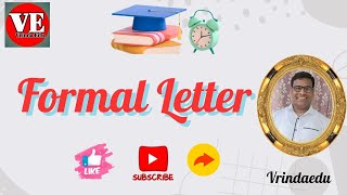 Formal Letter  Letter Writing  Writing Section  Writing skill [upl. by Crompton520]