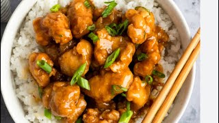 Orange chicken review [upl. by Billat286]