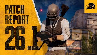 PUBG  Patch Report 261  Erangel Update Tactical Gear Adjustments KFC Collaboration and MORE [upl. by Arvo24]