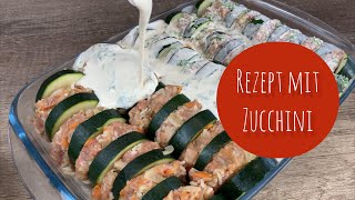 Rezept mit Zucchini und Hackfleisch [upl. by Einaffit153]