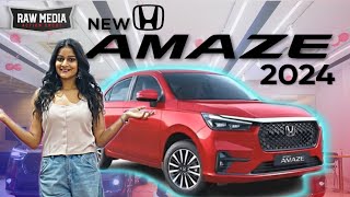 All New Honda Amaze  First Look and Features  Raw Media Network [upl. by Watkins]