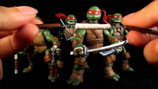 Custom Teenage Mutant Ninja Turtles Set 2 [upl. by Akerahs]