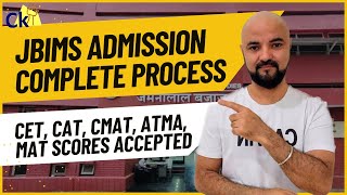 Complete JBIMS Admission Process CET CAT CMAT ATMA MAT Scores accepted [upl. by Grati]