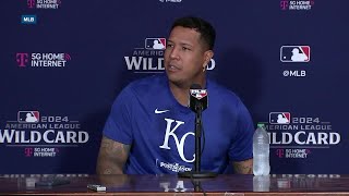 Royals catcher Salvador Perez You never know whats going to happen in baseball [upl. by Ilrahc]