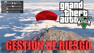 GRAND THEFT AUTO V MODO HISTORIA GESTION DE RIESGOS [upl. by Foulk]