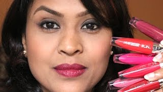 Oriflame The One Lip Sensation Matte Mousse Liquid Lipsticks Review Swatches [upl. by Nelrah335]