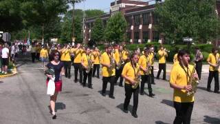 Riverview High School Marching Band at 2011 VeronaOakmont PA Memorial Day Parade [upl. by Palocz739]