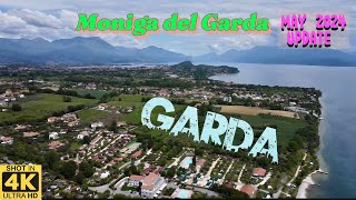 Moniga Del Garda  The Most Beautiful Places in Italy  The Most Beautiful Villages of Lake Garda 4k [upl. by Lyrrehs]