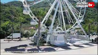 RUOTA PANORAMICA TONNARA DI PALMI REGGIO CAL [upl. by Leonsis]