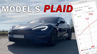 2023 Tesla Model S Plaid 1020HP  100200kmh amp 0100kmh  ACCELERATION [upl. by Annyrb48]