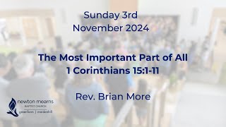 Sunday Morning Service  3rd November 2024 Maidenhill [upl. by Sivia]