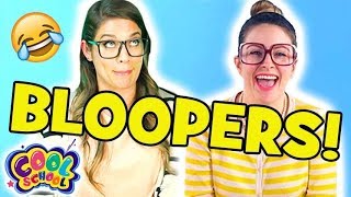 Cool School BLOOPERS🌈😂Silliest Moments With Crafty Carol and Ms Booksy 🌈💖Cartoons for Kids [upl. by Fanechka]