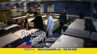 Mattress Depot USA  Factory Seconds [upl. by Maher]