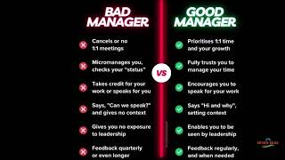 GOOD MANAGER BAD MANAGER [upl. by Nodnarbal203]