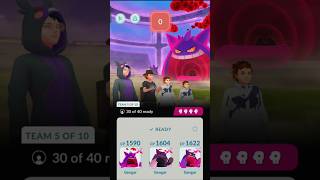 Using TRIPLE GIGANTAMAX GENGAR in pokemongo  gigantamax gigantamaxpokemon pvp raids gaming [upl. by Roy]