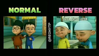 Upin Ipin Video Reverse Part 4 reversesubtitle reonytp [upl. by Kcirednek673]