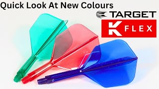 Quick Close Look At New Target K Flex Colours [upl. by Naamana437]