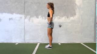 Bodyweight Alternating Reverse Lunges [upl. by Nalhsa]