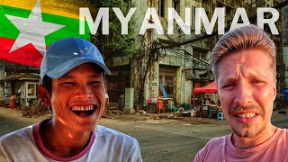 I Tried Myanmars Dirtiest Delicacy 🇲🇲 [upl. by Letnuhs]