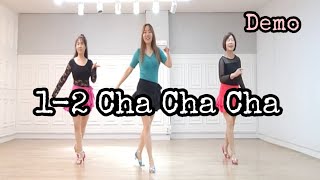 12 Cha Cha Cha  Line Dance Demo [upl. by Anayrb977]