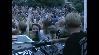 German techno pioneer SVEN VÄTH at the 1998 LoveParade Berlin [upl. by Tessi]